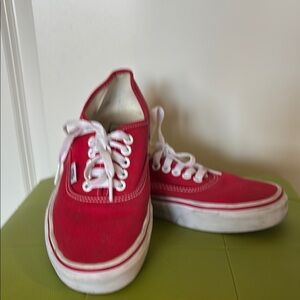 Vans Red Sneakers